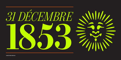 Overture Font Poster 5