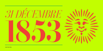 Overture Fine Font Poster 5