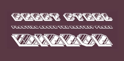 Glimmer Font Poster 3