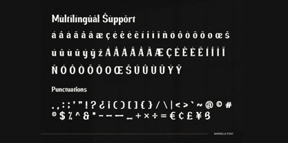 Meuzda Font Poster 7