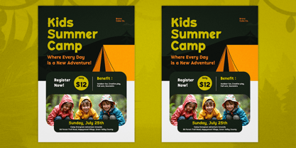 Woodzy Font Poster 8