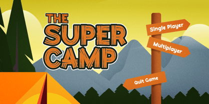 Woodzy Font Poster 6