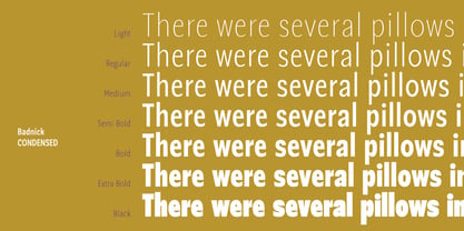 Badnick Font Poster 8