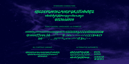 More Brains Font Poster 3