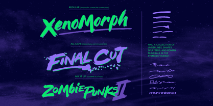 More Brains Font Poster 4