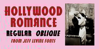 Hollywood Romance JNL Font Poster 1