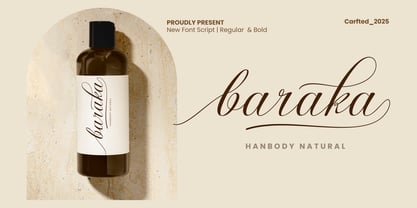 Amelanda Font Poster 2