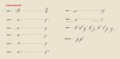 Amelanda Font Poster 8