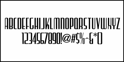 Hollywood Icon JNL Font Poster 3