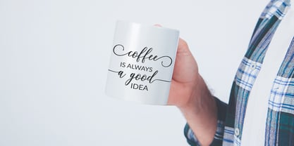 Kinleigh Script Font Poster 3