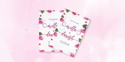 Kinleigh Script Font Poster 2