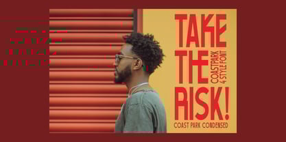 Coast Park Display Font Poster 6