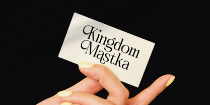 Qinfolk Font Poster 4