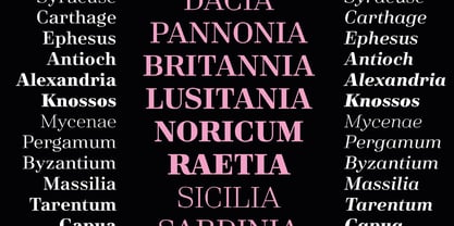 Salient Font Poster 7