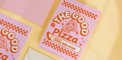 Urbane Rounded Font Poster 5