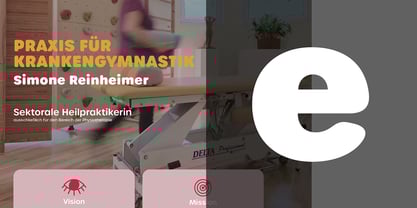 Urbane Rounded Font Poster 2