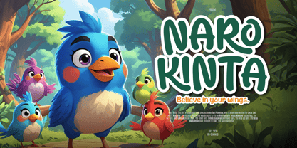 Olas Monto Font Poster 8