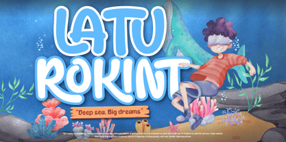 Olas Monto Font Poster 7