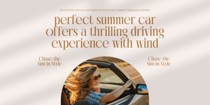 Rich Dashy Font Poster 3