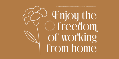 Rich Dashy Font Poster 4