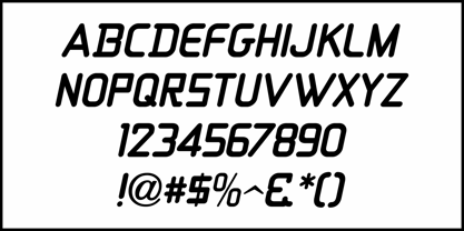 Car Dealer JNL Font Poster 5