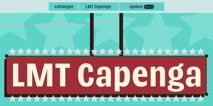 LMT Capenga Font Poster 1