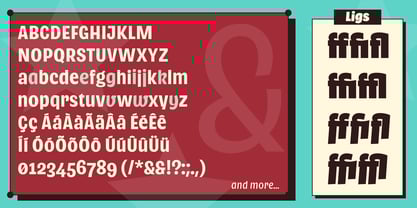 LMT Capenga Font Poster 6