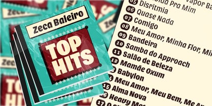 LMT Capenga Font Poster 7