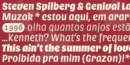 LMT Capenga Font Poster 8