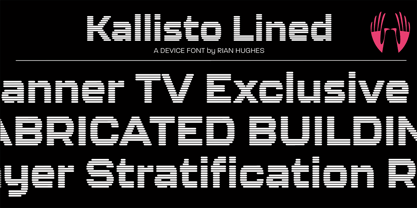 Kallisto Font Poster 13