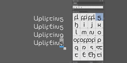 New Insulaic Font Poster 7