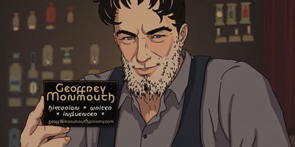 New Insulaic Font Poster 5