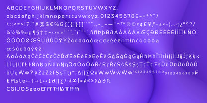 Potel Stencil Variable Font Poster 9