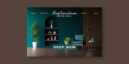 Celvia Font Poster 4