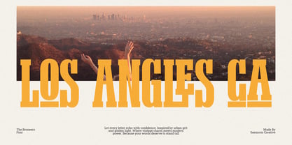 The Broneers Font Poster 6