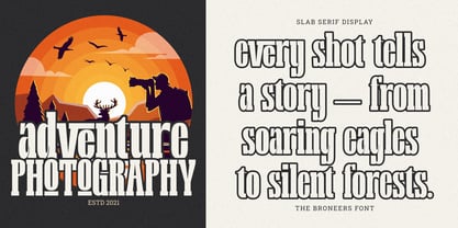 The Broneers Font Poster 5