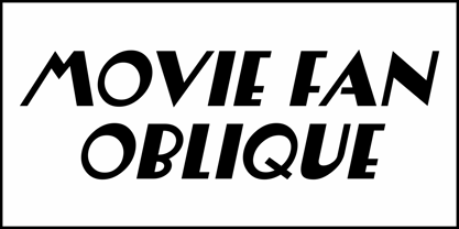 Movie Fan JNL Font Poster 4