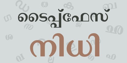 Shree Malayalam 0507 Font Poster 1