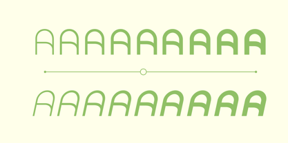 Modista Pro Variable Font Poster 3