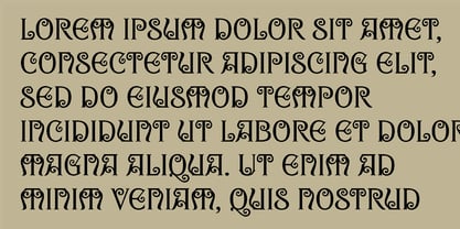 Goddess Font Poster 3