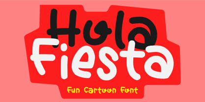 Hola Fiesta Font Poster 1