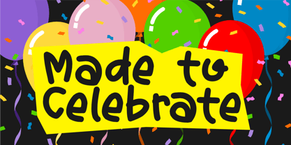 Hola Fiesta Font Poster 3