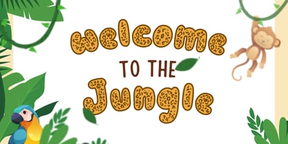 Cheetah Mania Font Poster 2