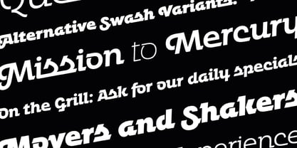 Urbane Adscript Font Poster 7