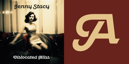 Urbane Adscript Font Poster 6