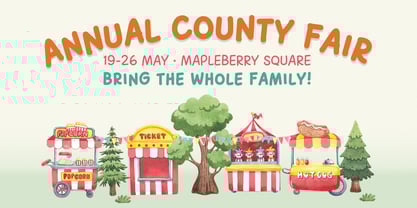 Mochibop Font Poster 4