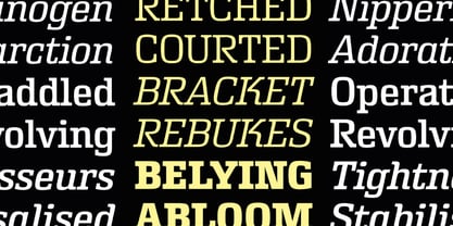 Rutherford Font Poster 3