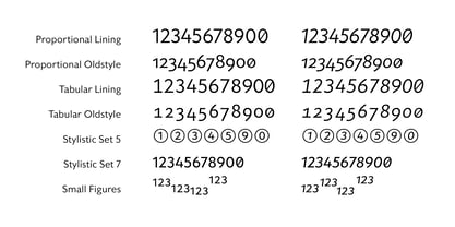 Triticale Font Poster 6