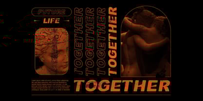 Bansel Font Poster 4