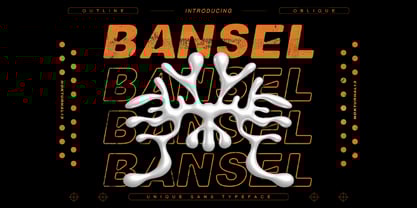 Bansel Font Poster 1